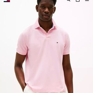 Tommy‎ Hilfiger Light Pink Polo Shirt